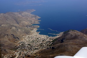 Ostrov Kalymnos, severně od Gyali a Nisyrosu