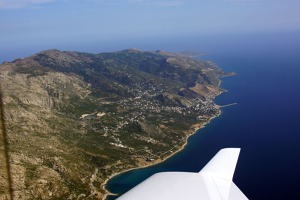 Pohled na ostrov Ikaria, jeden ze skupiny ostrovů Severo-východního Egejského moře