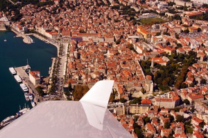 Old town and port of Split