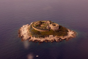 Mamula - a fortress guarding the entrance into Boka Kotorska