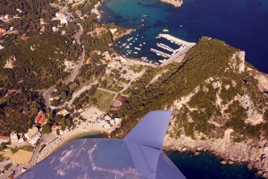 Northwestern coast of Corfu