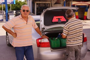 General Jorgos helping me with fuel supply for OK LEX