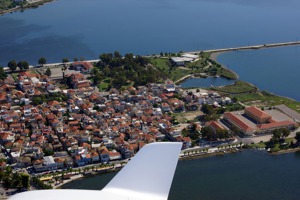 Atoliko island, Messolonghi, the bay of Patras