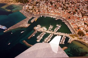 Port of Aegina island, Argosaronic islands, Greece