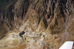 Nisyros island volcano