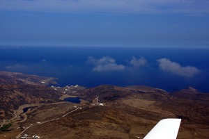 Icarian sea north of Icaria - around here the mythical Icaros fell into the sea after his wings melted in the sun 