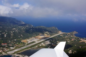 Skiathos island airport, Sporades islands group