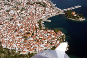 The capital of Skiathos island - Skiathos, Sporades islands 