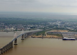 Most přes Loiru u St Nazaire