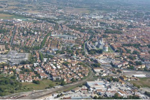 The centre of Pisa, Tuscany, Italy