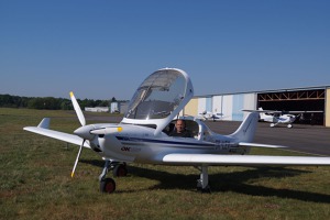 OK LEX at Haugenau airport, Alsace, France