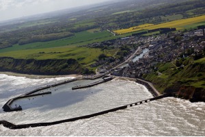 Port en Bessin - here ended the underwater pipline bringing fuel for the Allies from the UK