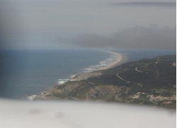 Alongside the Portugeese coast