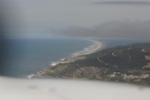 Alongside the Portugeese coast