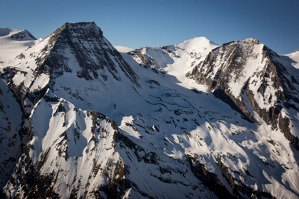 Massif Grossglockneru from the East, Tauern Alsps, Austria