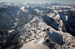 The mountains over Maria Alm, Austria