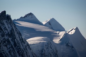 Here Grimsel glacier gets created, Bern Alps, Switzerland