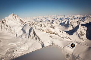 Once more the impressive Concordia snow fields Once more the impressive Concordia snow fields