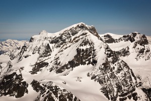 Část masivu Grand Combin, Walliské Alpy