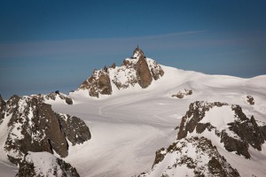 Aiguille du Midi and Vallee Blanche over Chamonix Aiguille du Midi and Vallee Blanche over Chamonix