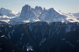 Massif Marmolada, 3343 m, Dolomite Alps, Italy