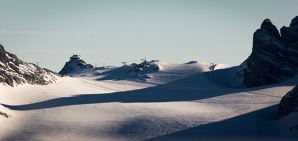 Snow field at Dachstein, Austria