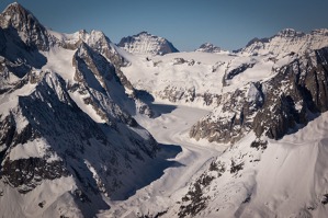 Second branch of Rhone glacier