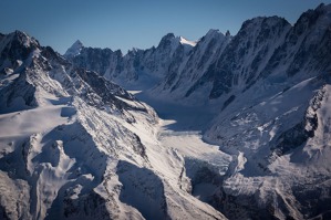 Argentiere glacier, France