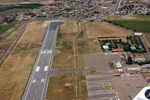 Přelet téměř nevyužívaného letiště Cordoba