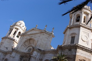 Katedrála v Cadizu – nejstarším španělském dosud obývaném městě