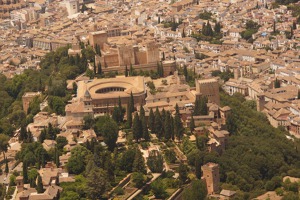 Palác Alhambra v Grenadě