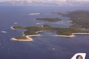 Západní cíp ostrov Mljet